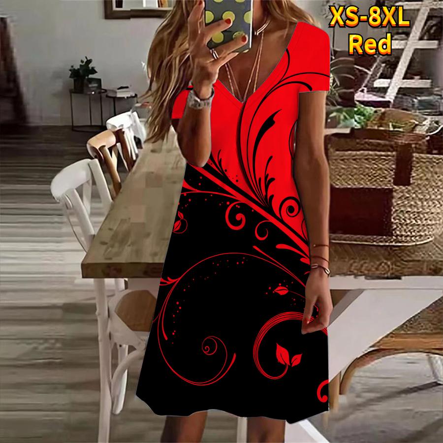 Летнее модное женское платье с V-образным вырезом и короткими рукавами, завитое платье с травой, сексуальное платье