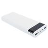 Версия с быстрой зарядкой 8x18650 чехол для внешнего аккумулятора USB DIY Kit Shell Battery Holder Charge BoxWhite