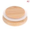 Reusable Bamboo Lids Non Leakage Jar Canning Caps Portable Wooden Covers  Drinking Jar Supplies