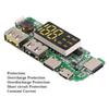 18650 Lithium Battery Charger 5V 2.4A Dual USB Circuit Board Digital LCD Display Module with Overcharge Overdischarge Short