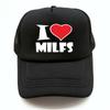 Кепки-дальнобойщики унисекс I Love MILFS, летние крутые забавные бейсбольные кепки с юмором, бейсболки унисекс, уличные сетчатые кепки