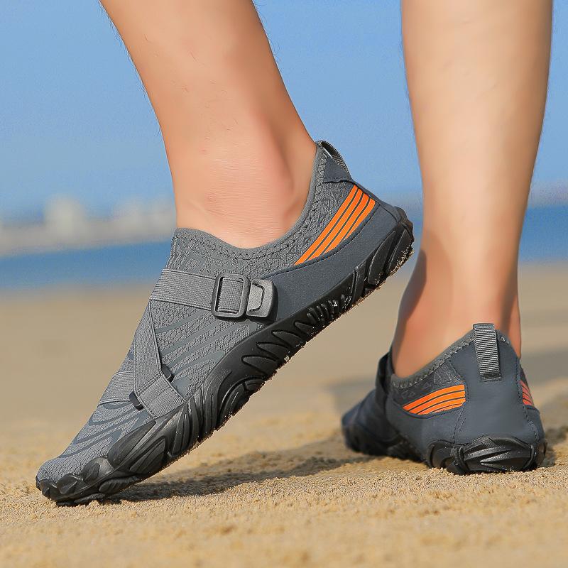 Outdoor Beach Shoes Creek Shoes Swimming Sea Shoes Men's and Women's Wading Shoes Quick-drying Five-finger Shoes Mountaineering Rafting Shoes