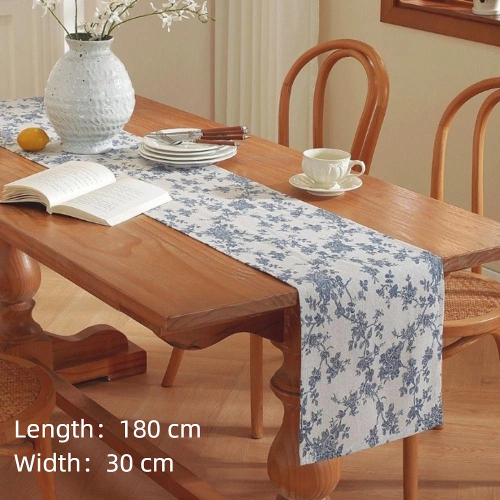 American Retro Table Dust Cover 30x180 cm Sideboard Cover New Table Runner  Party Decoration