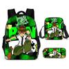 Детский рюкзак Ben Print Design с водонепроницаемой Оксфордской тканью для школы