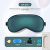 Двусторонняя шелковая маска для глаз для мужчин и женщин: Блокировка света, горячие/холодные компрессы для сна и релаксации