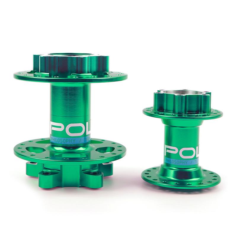 Втулка тормозного диска для электромотоцикла POLSO CNC из алюминия, с креплением на шесть болтов, совместимостью 32H/36H и отверстиями под спицы 10G