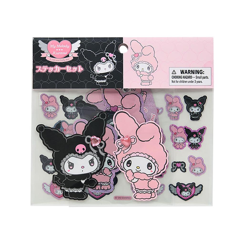 Набор наклеек Sanrio Саломи Моя Мелоди Куроми Акриловая смола Рекомендуемый возраст 3 года и старше 415171 (Спокойный Кролик) & Бумага, ПВХ,