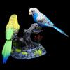 Electronic Sound Activated Motion Sensor Singing Parrot Toy With Realistic Chirping And Moving Actions For Home Decoration