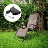 Black Folding Lounge Chair Accessories Plastic Activity Lock  Folding Lounge Chair