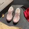 Суперпопулярные туфли женские в европейском стиле от интернет-знаменитости, весна 2025, новые, из мягкой кожи, с высоким чувством морали, для тренировок, легкие, трендовые, повседневные сп