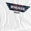 Top Gun Unisex Adult Wingman Anytime T-Shirt