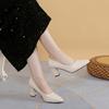 Fashion 2024 New High Heel Shoes Pointed Shallow High Heels Fashion Elegant Women Pumps