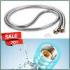 Bestseller Stainless Steel Hose Extension 1.5M Flexible Draw Tube Water Pipe Practical Bathroom Shower Replacement Part