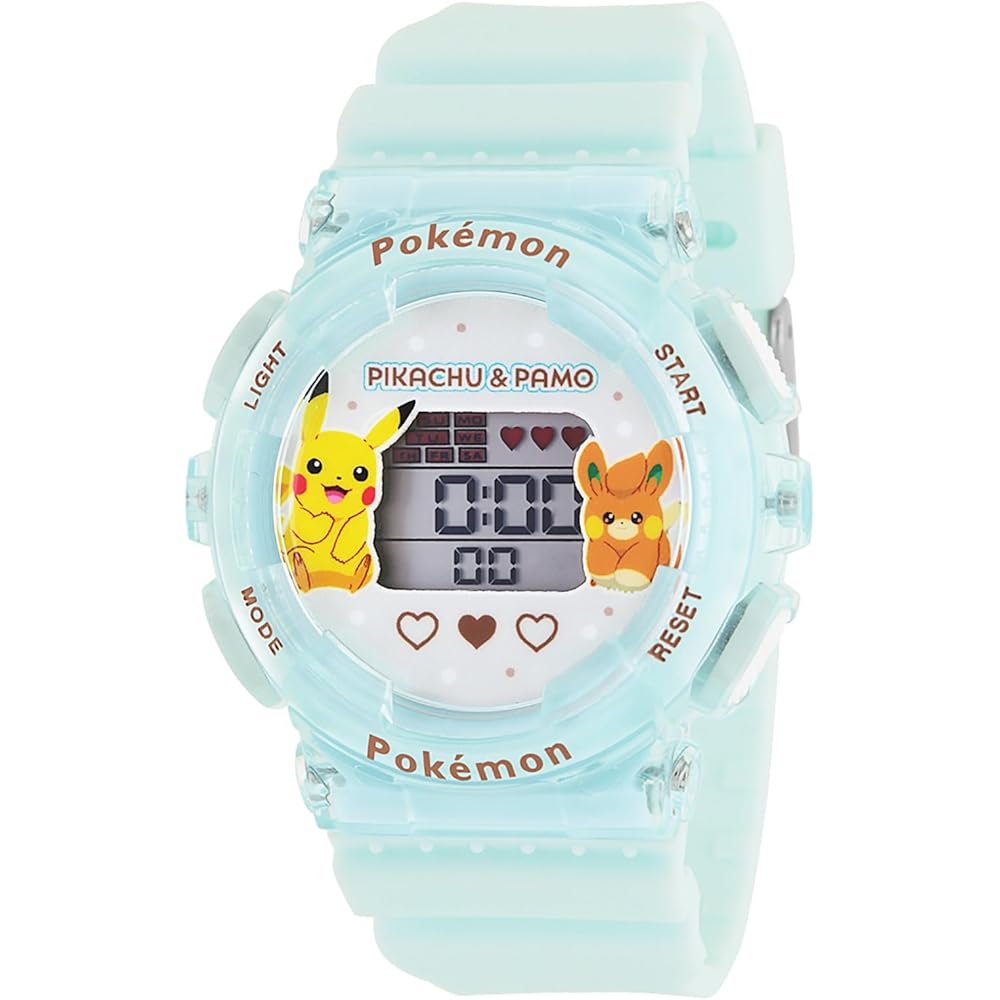 Sun Flame J-AXIS Digital Watch with EL Backlight, Calendar, Stopwatch for Kids Unisex Blue