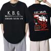 Hajime No Ippo Hip Hop EU Size TShirt Anime Harajuku Tee Tops Men Women Makunouchi Takamura T-Shirt KGB Y2k Manga Tshirt Clothes