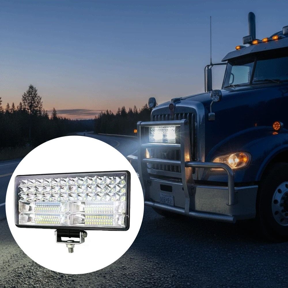 Светодиодная балка Фара-прожектор высокой яркости 300 Вт Противотуманные фары Автостайлинг Рабочий противотуманный свет Грузовик