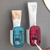 Automatic Toothpaste Squeezer Transparent Wall Mount Toothpaste Dispenser Waterproof Toothpaste Holder Rack Bathroom Accessories