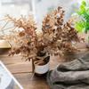 Plastic Artificial Eucalyptus Bouquet UV Resistant Lifelike Simulation Green Plants Non-Fading Handmade Faux Flower Bouquet