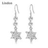 Lindon Zircon Copper Alloy Earrings Drop Earrings For Women Wedding Party Gifts