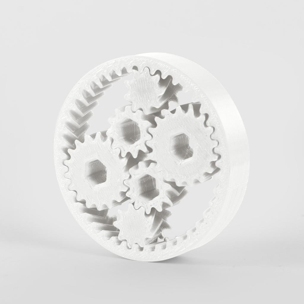 Напечатанный на 3D-принтере быстрый планетарный редуктор с качающимся рычагом, освобождающий от нагрузки, новый взгляд на классический освобождающий рычаг