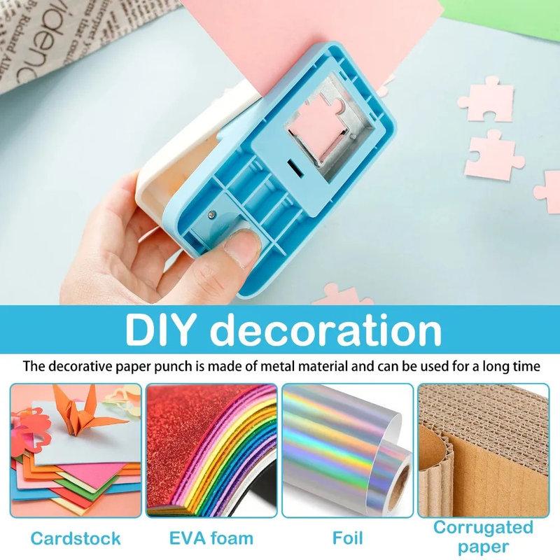 Машина для тиснения пазлов DIY Машина для изготовления пазлов Резка фотографий Детские игрушки DIY Игрушка ручной работы Машина для пазлов