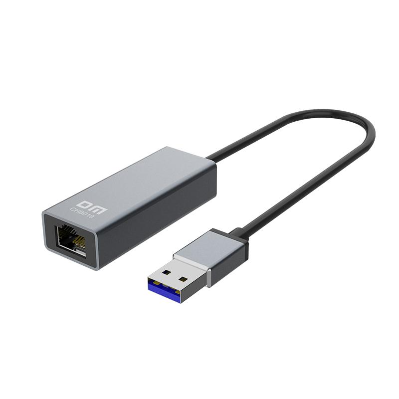 USB3.0 to Gigabit Network Port 1000Mbps Ethernet Port HUB for Tablet PC Laptop Computer CHB019
