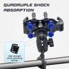 Motorcycle Cell Phone Support Handlebar Bracket Mobile Mirror Mount Navigation Stand Aluminum Anti Vibration Handle Holder Bike