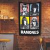 Американская рок-группа Гобелен R-Ramones Панк-музыка Принты Домашний декор Настенное панно Спальня Общежитие Фон Концертный баннер Подарок для фанатов
