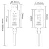 Кабель для быстрой зарядки DC 5V 12V 20V с регулируемым напряжением USB/Type-C на DC 5.5*2.5 мм, подходит для оптических модемов, роутеров и ноутбуков
