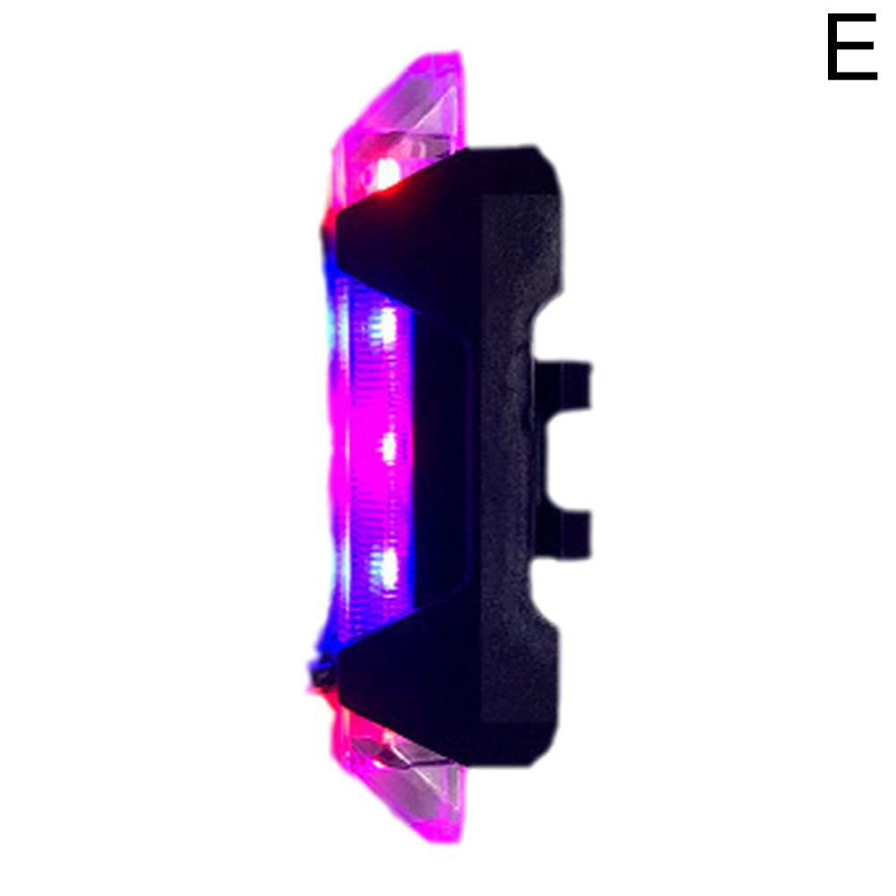 Новый велосипедный USB-перезаряжаемый задний фонарь, предупреждающий свет для горного велосипеда, заднее велосипедное оборудование для односкоростного велосипеда 918