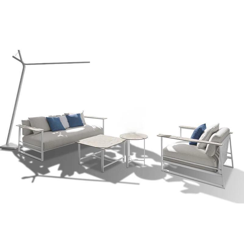 OEING Outdoor Stainless Steel Patio Sofa Set