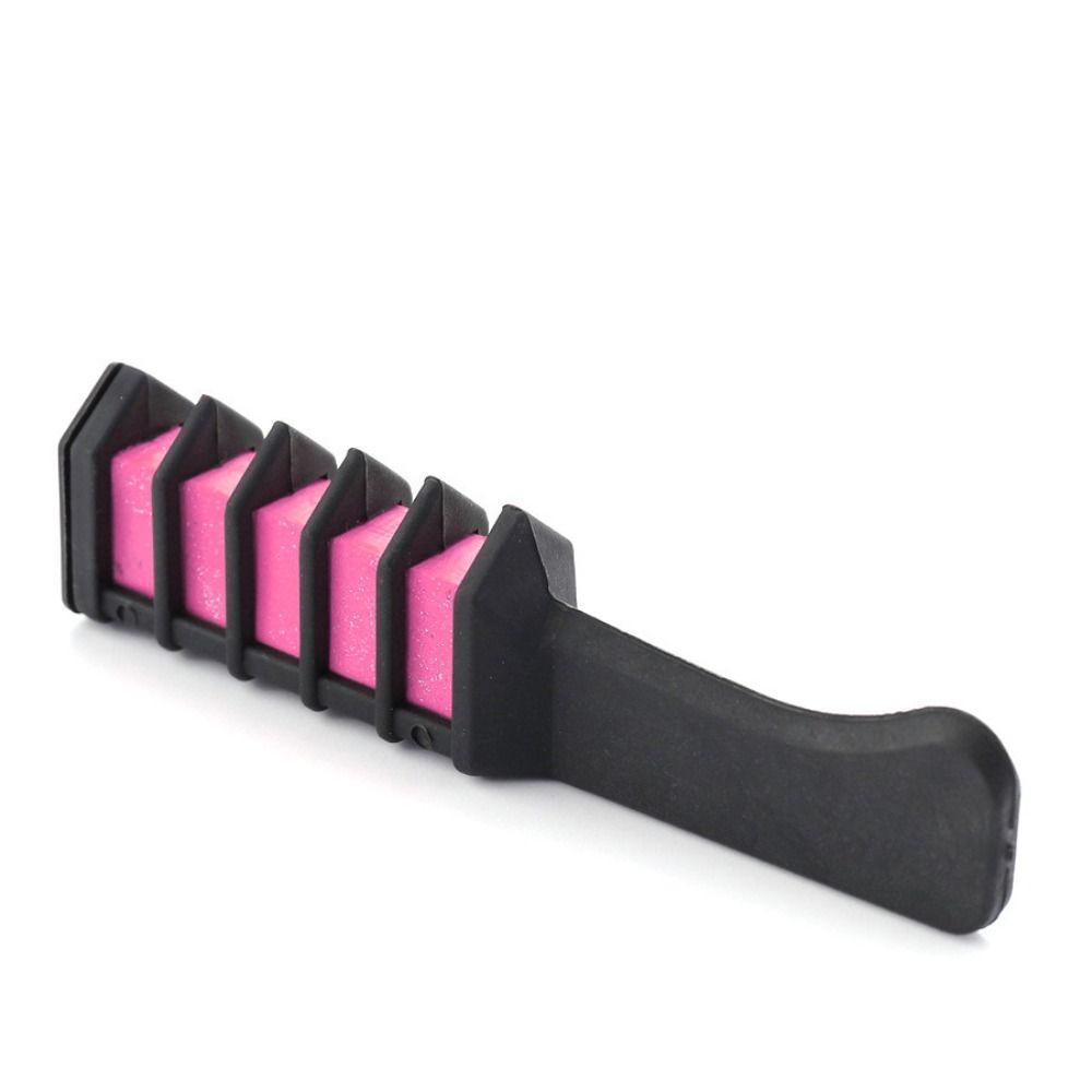 Temporary Hair Chalk Comb Disposable Hair Dye Marker DIY Hair Color Hair Color Dye Women Girls
