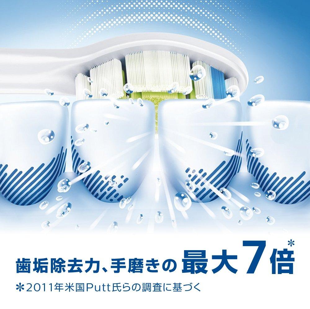 Сменная щетка Philips Sonicare Diamond Clean, стандартный размер, черная, набор из 3 шт. (неподдельный) HX6063/35