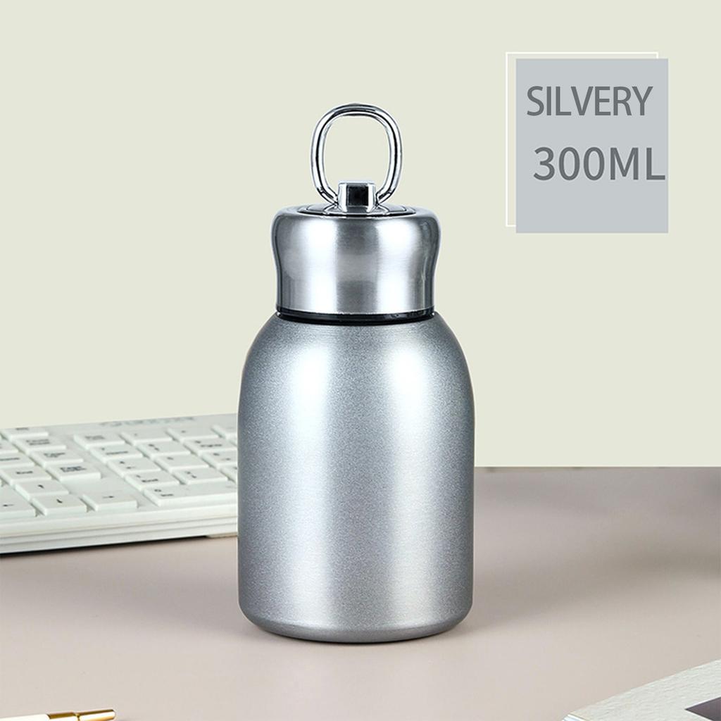 Матовый пухлый горшок для живота из нержавеющей стали 304 для студентов мужского и женского пола, вакуумная чашка, подарочная карманная чашка 10,5 унций