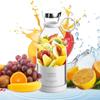Portable Mini Fast Blender 350ml Juicer Cup with Wireless Charging 4 Blades for Smoothie Milkshake Juice Baby Food