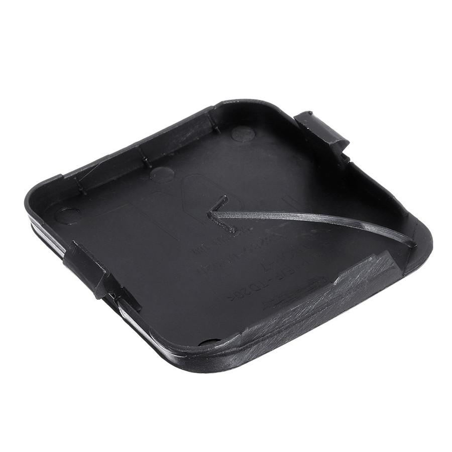 2x Крышка заглушка проушины буксировочного крюка переднего бампера черная для Toyota RAV4 2009 2010 2011 2012