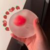 Клубнично-мальтозный Сахар Пластиковая Форма Игрушка для Игры Сжимаемая Игрушка для Расслабления и Выпуска Эмоций с Особенностью Медленного Возврата
