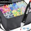 Marker Set 120/80/60 Colors Double Head Sketch Pens Alcohol Based Brush Markers for Sketch Coloring and Illustration