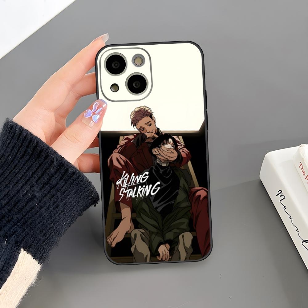 Чехол для телефона с аниме-персонажем Kill Stalker Для iPhone 16 Plus 15 14 Pro Max 13 Mini 11 12 Xr X Xs 6 7 8 SE Plus Задняя крышка