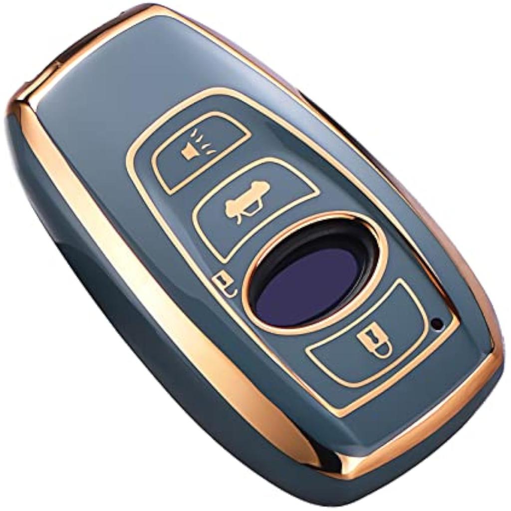 Чехол для брелока Subaru, мягкий высококачественный чехол из ТПУ с полным покрытием для защиты брелока Subaru Smart Key,