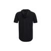 Under Armour Футболка мужская Johnson Series American Vintage с принтом головы быка, повседневная, спортивная, с капюшоном, с коротким рукавом, черная 1361719-001