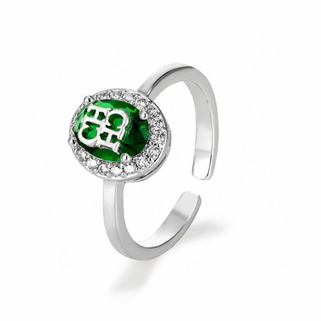 CHHC Adjustable Women's Cubic Zirconia Ring with Gift Box