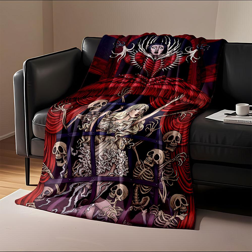 Skeletal Ballet Fantasy Blanket for all seasons blanket lunch break throw gift