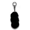 Eldoodle Eldoodle Furball X3 Keychain (black)