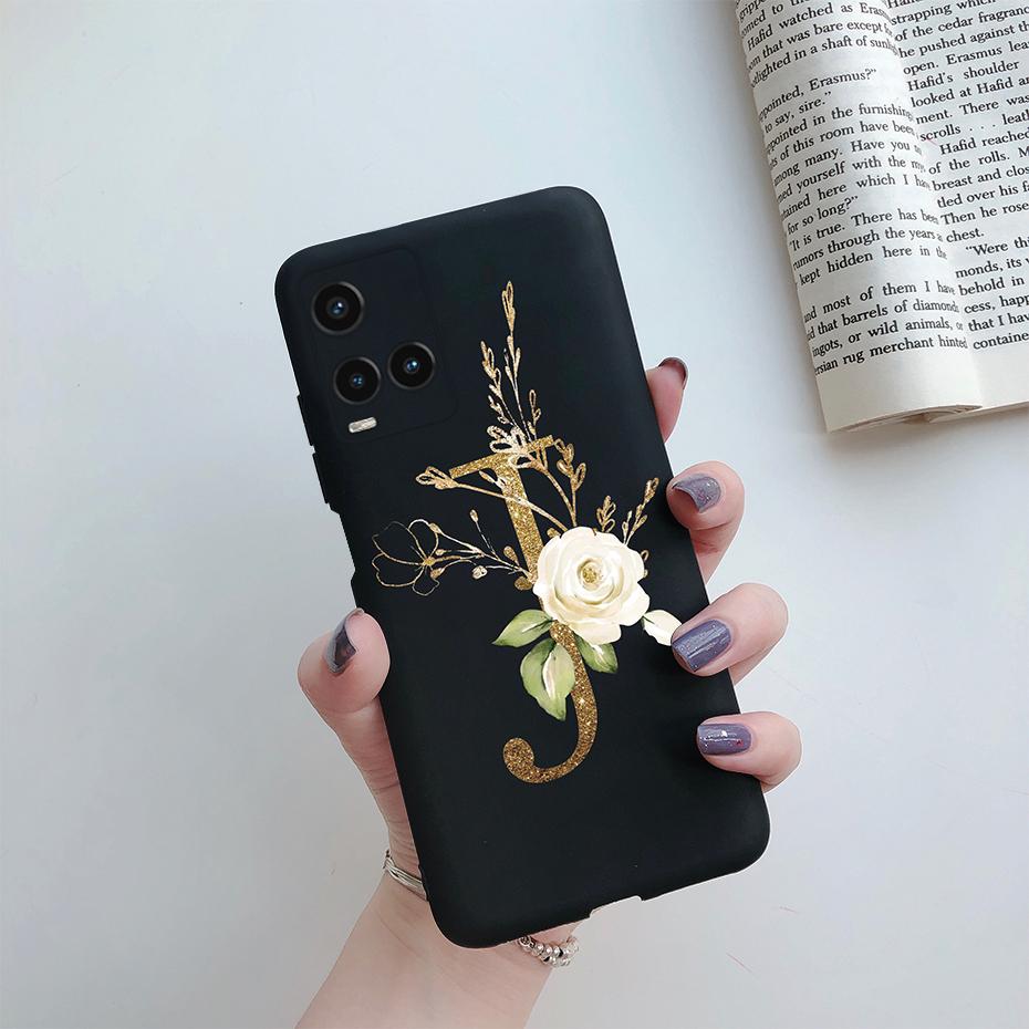 Для Vivo Y21 Y21s Y33s Чехол Милые Буквы Мягкий Силикон Задняя Крышка Телефона Для Vivo Y33s Y 33s 21 s VivoY21 Чехлы TPU Fundas Coque