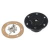 New Aluminum Billet Fuel Cell/6 Bolt Surface Oxidation Fuel Surge Tank Cap Flush Mount ID 35.5Mm Openings