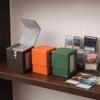 Moisture-proof Window Collection Box PU Game Card Organizer  Game Organizer