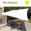 Triangle Oxford Cloth Sunshade Sail - Thickened, Waterproof Sun Protection for Pool, Courtyard, Balcony