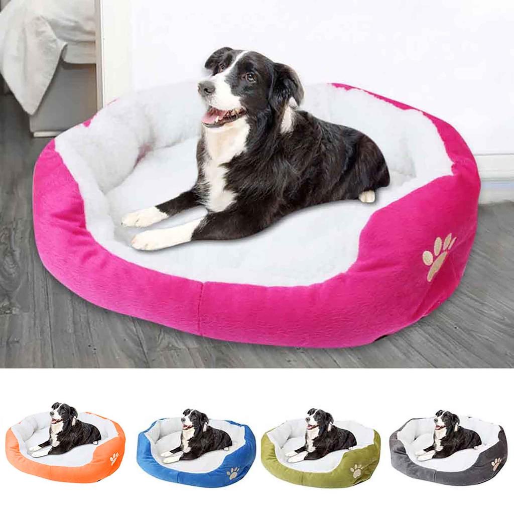 Ramidos Small Pet Dog Cat Bed Puppy Cushion House Pet Soft Warm Kennel Dog Mat Blanket
