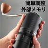 Coffee Space Coffee Mill Manual Coffee Grinder Coffee Mill Large Capacity 28g External Roughness Adjustment Function Clean Conical Blade Highly Hard